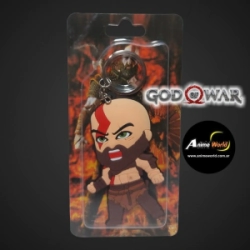 LLAVERO BLISTER GOMA GOD OF WAR #1 (N0101)