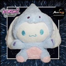 PELUCHE KUROMI - CON CAPUCHA IMPORTADO CINNAMOROLL #1 (24CM APROX) (P0578)