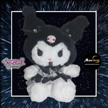 PELUCHE KUROMI CON VESTIDO IMPORTADO #1 (28CM APROX) (P0580)