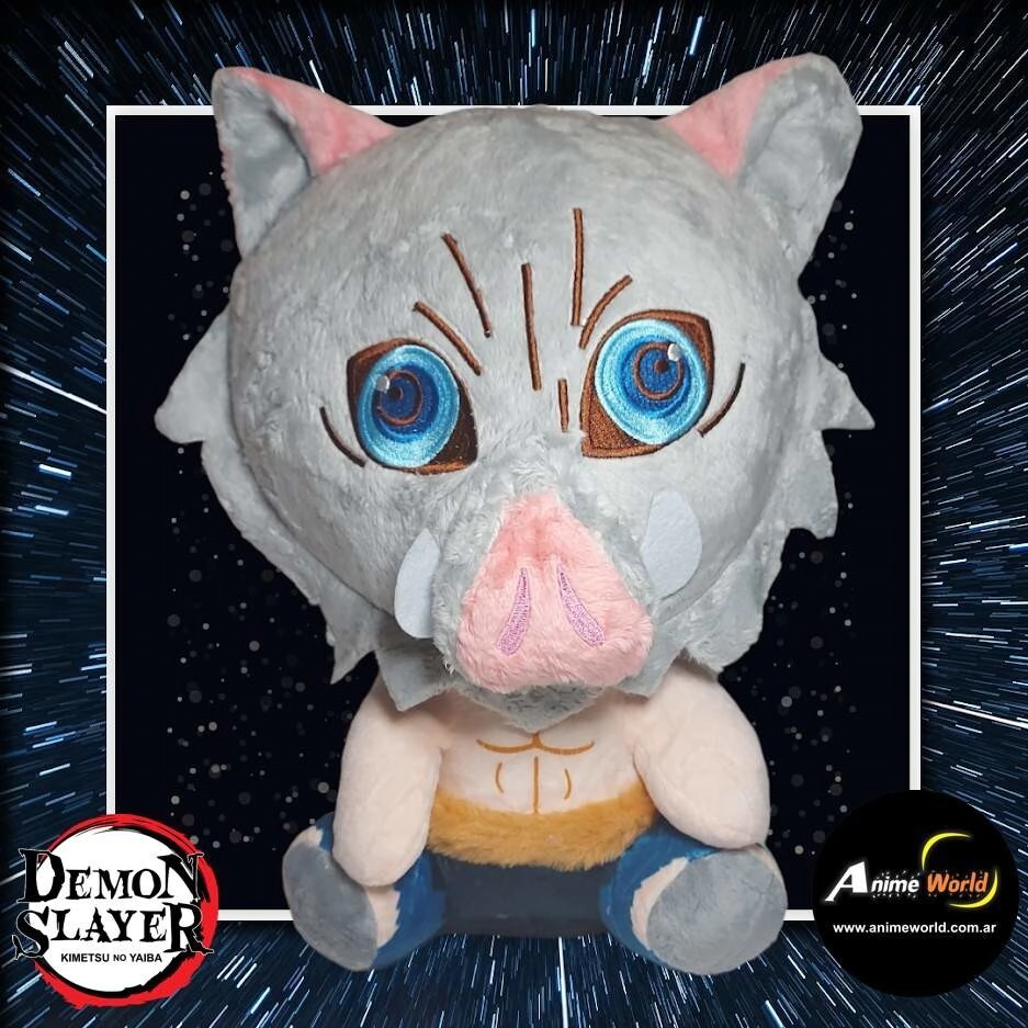 PELUCHE DEMON SLAYER GRANDE INOSUKE (32CM APROX) (P0587)