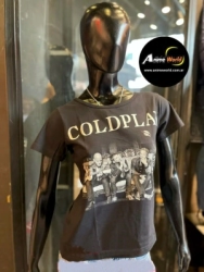 REMERA DAMA ALGODON + COLDPLAY (TALLA M) (R0873)