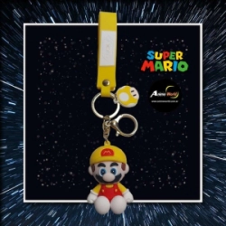 LLAVERO GOMA SUPER MARIO #7 (N0209)