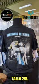 REMERA ALGODON - MESSI (TALLA 2XL) COPA CAMPEON DEL MUNDO (R0914)
