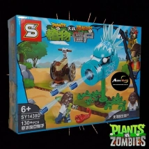 BLOQUE GENERICO - SY1438D PLANTAS VS ZOMBIES (21x15CM) (L0422)