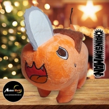 PELUCHE CHAINSAW MAN POCHITA (25x26CM APROX) (P0618)