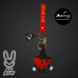 LLAVERO GOMA BAD BUNNY #3 (N0225)