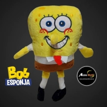 PELUCHE BOB SPONJA - BOB SPONJA #2 (23CM APROX) (P0667)