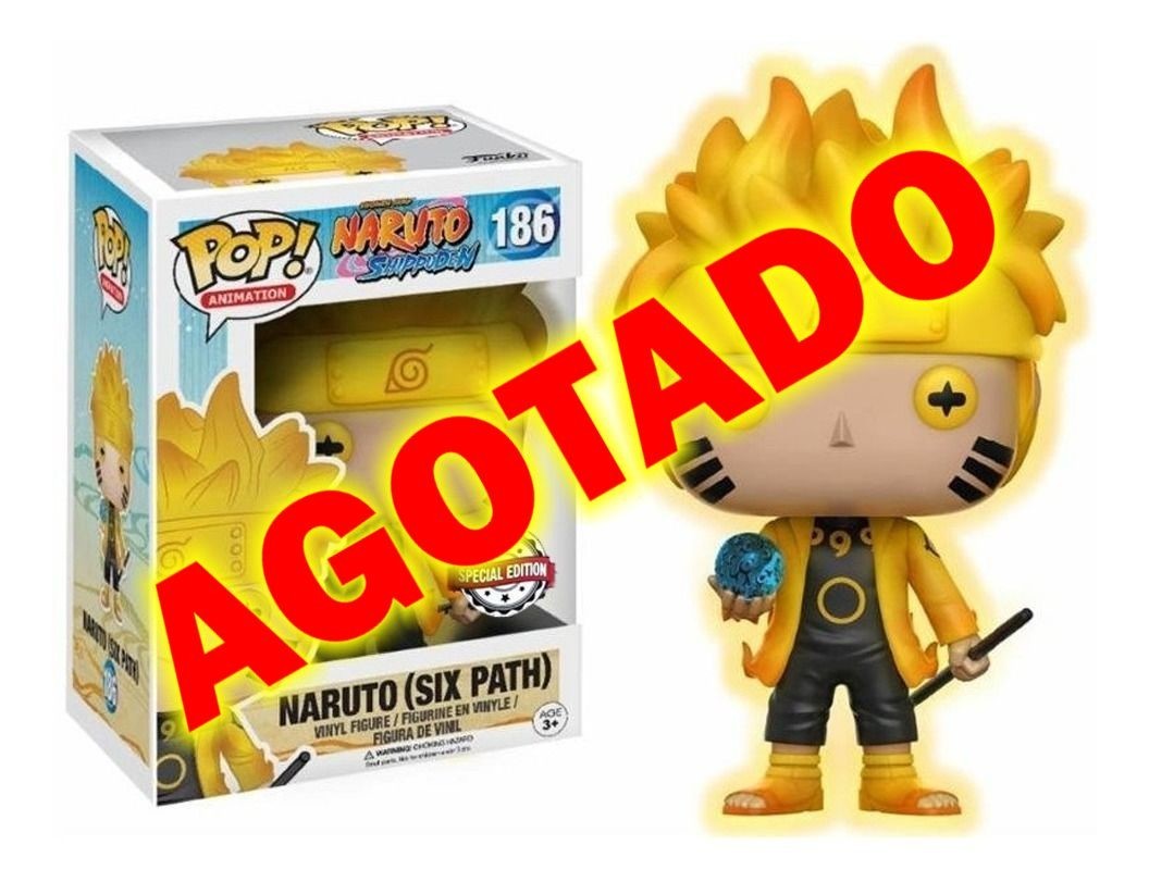 FUNKO POP ESPECIAL NARUTO SIX PATH 186 
