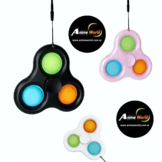 POP IT SPINNER X 5 COLORES (8CM APROX) (A0031)