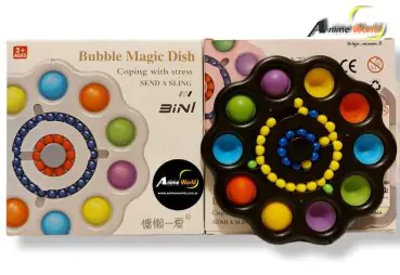POP IT SPINNER X 5 COLORES (8CM APROX) (A0031)